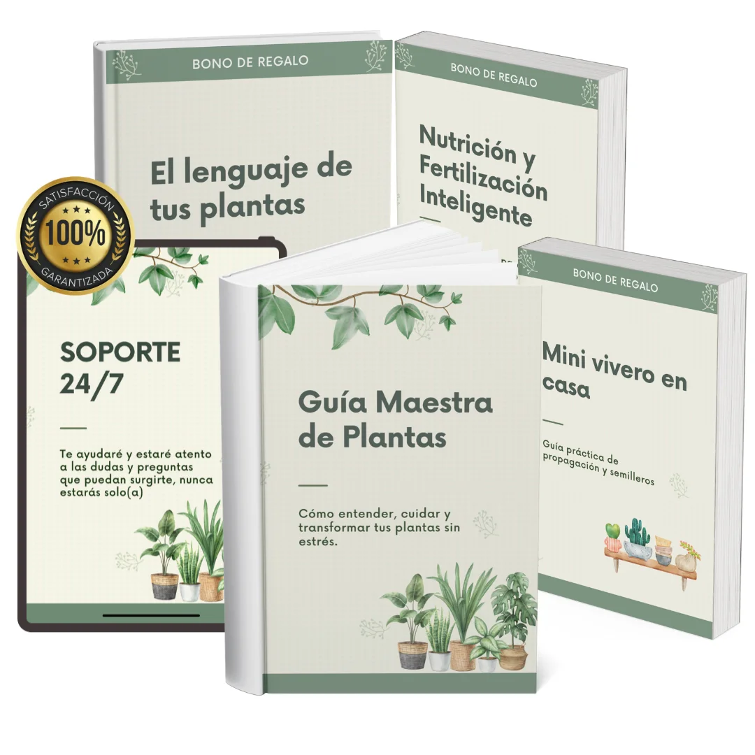 Resumen de todo lo que incluye la Guía Maestra de Plantas